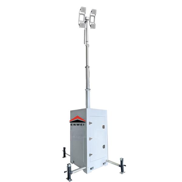 High Load-bearing Capacity Portable Led Light Towers For Temporary Event Lighting