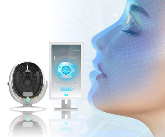 All In One AI Skin Scalp Analysis System Facial Imaging Diagnosis Plus Model