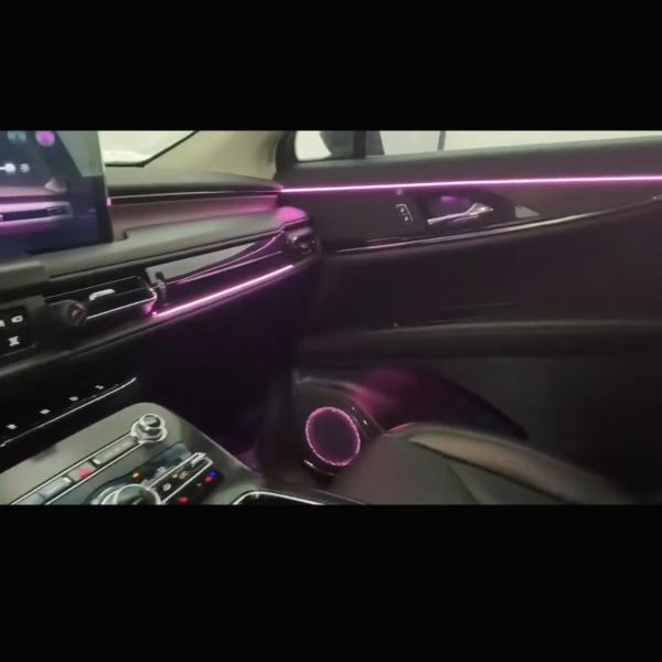 LED 25 Lights Ambient Light for Lincoln Adventurer/Navigator Screen/App/Steering Wheel Control