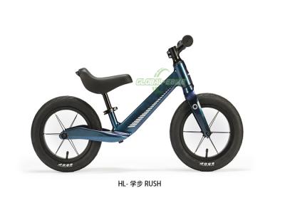 Dark Blue Magnesium Fork Children Balance Bikes With Bearing Hubs Alloy Rim