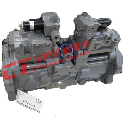 YN10V00036F1 máquina escavadora Hydraulic Pumps H3V112 YTOK K3V112DTP para SK200 SK210 - 8