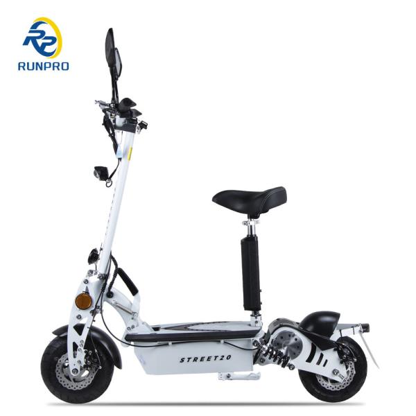 10 20Ah Bateria Capacidade Scooter elétrico 36V 500W 2 rodas 10 polegadas para adultos