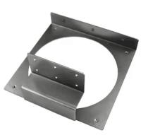 ODM Partes de Fabricação Metal Galvanizado de Aço de Carbono Estampagem de Folha de Metal Personalizada