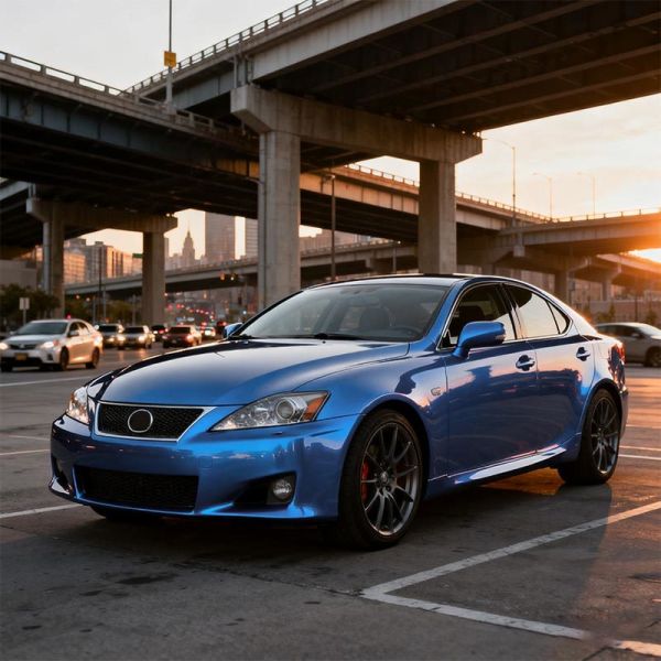 Envoltura de vinilo PVC Mercury Wrap personalizada, brillo azul claro, HYH1116