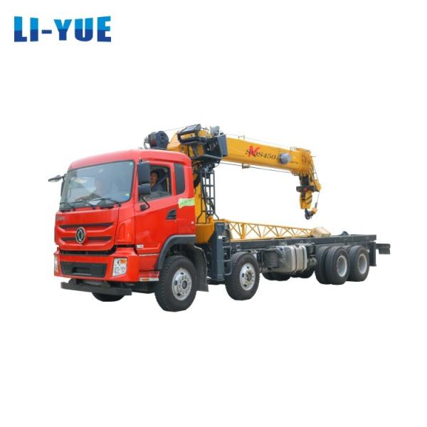 Stiff Boom 20 Ton Mobile  Lorry Crane  For DongFeng Chassis
