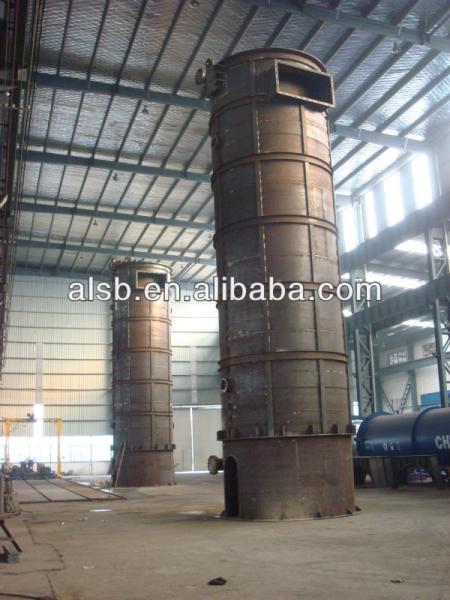 Caldeira térmica vertical ateada fogo carvão do óleo para o óleo industrial, quente e o combustível de carvão