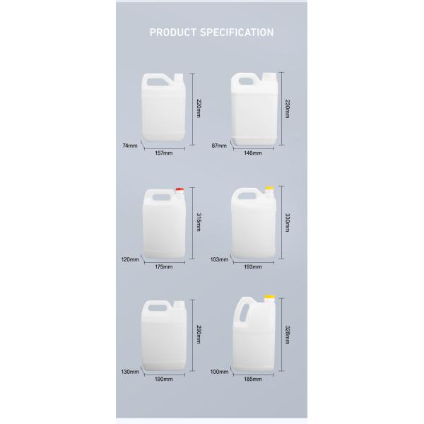 Бутылка арахисового масла качества еды бутылки пищевого масла пластмассы Hdpe прямоугольника