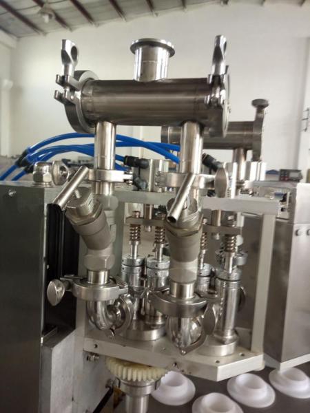 ZONELINK Rotary machine à sceller pour remplir des tasses de glaces avec type d'emballage