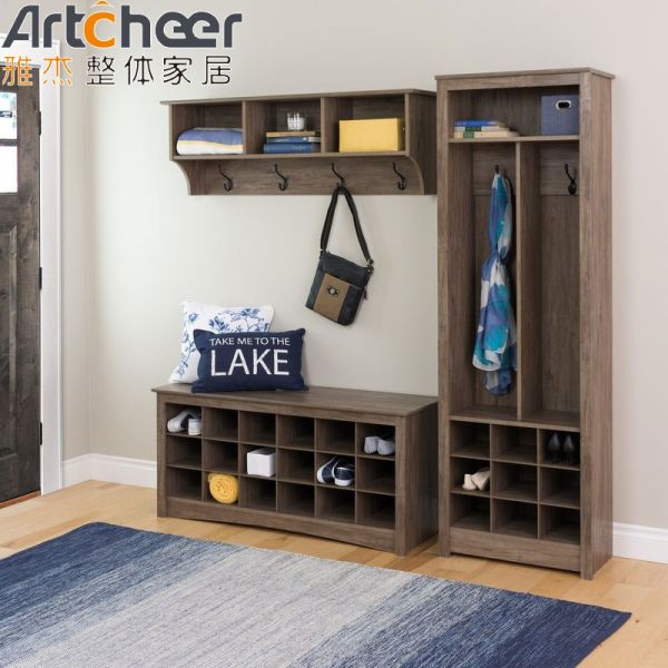 Modern Stylish Eco-Friendly Shoes Cabinet and Rack with Customized Size for Home and Office