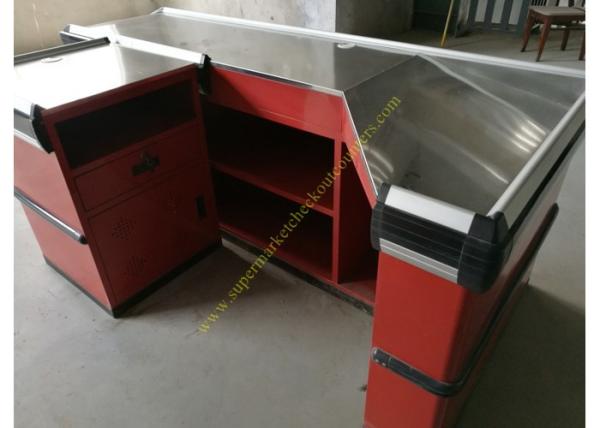 Mutiple Retail Store Cash Register , Supermarket Counter Table Recyclable