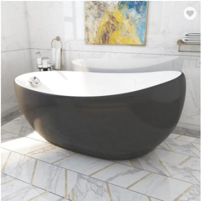 Banheira sanitária de escoamento central 1.4m Banheira de banho de canto interior Whirlpool banheira de banho de pé livre