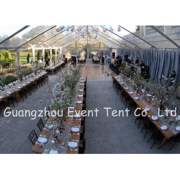 Prefab Clear Span Tent Modern Luxury Decoration For Festival / Buffet Dinner
