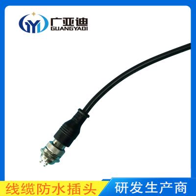 IP65 Nível de Proteção 2 Conector impermeável de pin com resistência a isolamento de 500MΩ