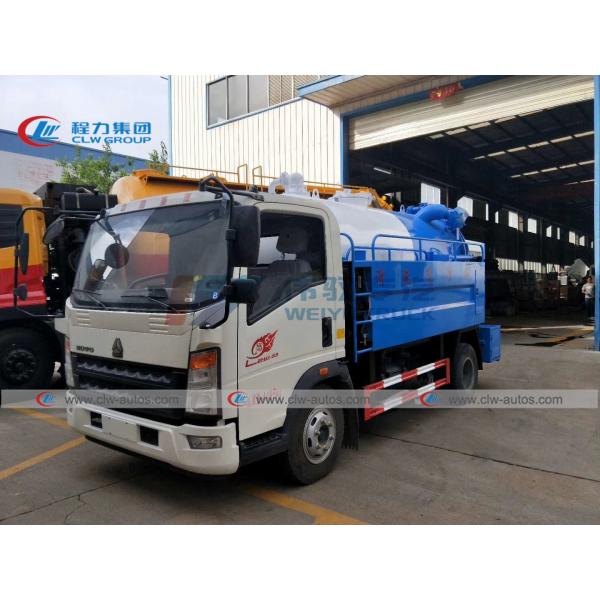 SINOTRUK HOWO 2CBM High Pressure Sewer Jetting Truck