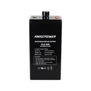 Amaxpower 2 Volt 300ah Solar Power Deep Cycle Battery Sealed SLA