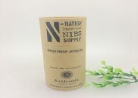Tubes en papier kraft environnemental et réutilisable pour les emballages de bouteilles d'huiles essentielles