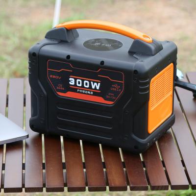 sistema de energia portátil da bateria do Li-íon do UL do banco das energias solares do punho da central elétrica 300W para o acampamento exterior