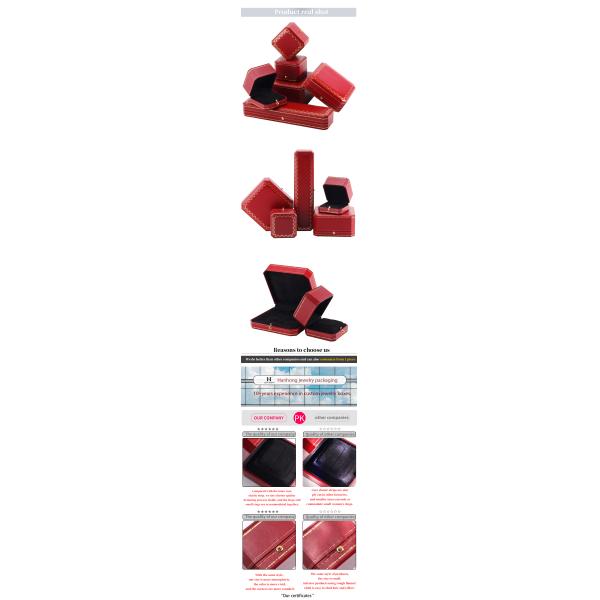 Boîte à bijoux en papier personnalisée pour Cartiers Bague Bracelet Boucles d'oreilles Collier