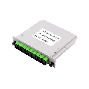 Splitter Plc Splitter 1x8 стекловолокна SC APC Lgx G657A1 1650nm