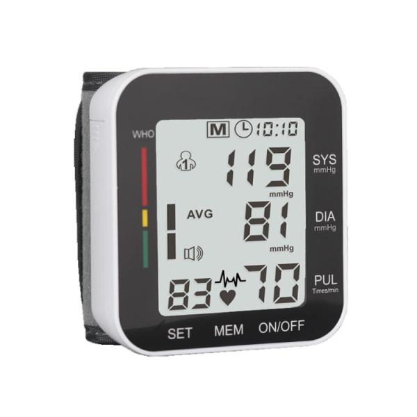 Medical Electronic Digital Wrist Blood Pressure Monitor
