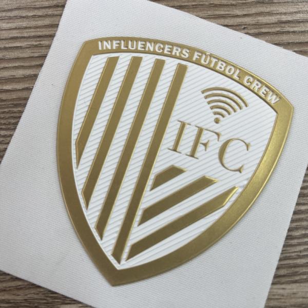 Custom 3D Raised Logo TPU Heat Transfer Patches For Clothing