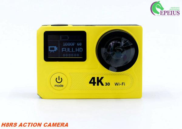 HD WIFI Sports DV Head Mounted Video Camera H8RS 4K 2.4G Remote For Extreme Sports
