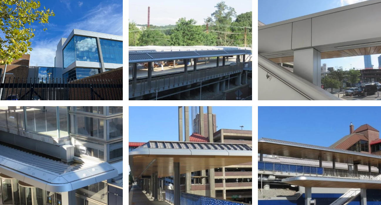 White  Aluminium Strip False Ceiling Aluminum Baffle  Panel Wit Pvdf Coating Acp Sheets