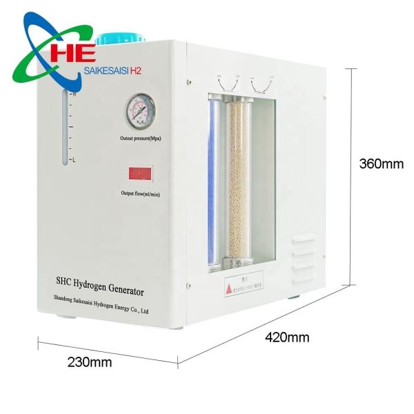 High Pressure H2 Alkaline Hydrogen Generator SHC-300 For 420 230 360 Production Rate 500ml/Min