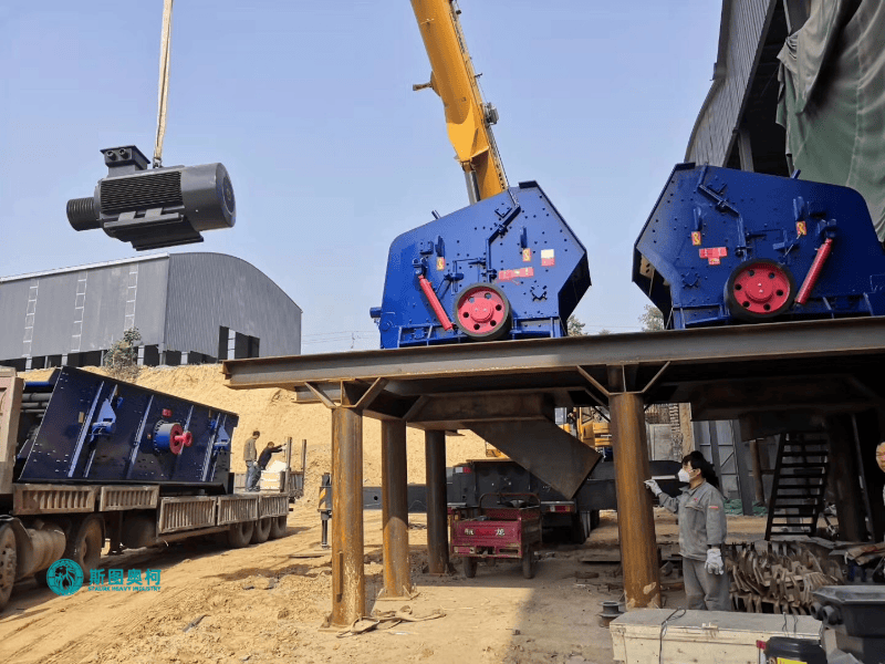 Impact Crusher Machine 70-140TPH 90-180TPH Impact Rock Crusher