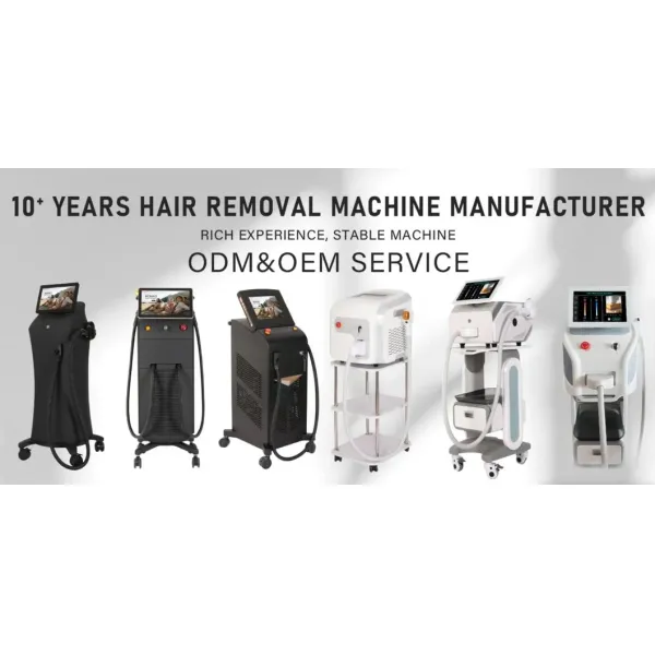 Máquina profesional de depilación láser de diodo con tamaño de punto de 14*21mm/14*38mm, fuente de alimentación de 220V/110V y 2 años de garantía