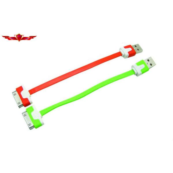 Wholesale 30PIN USB Date Charger Cable for iphone 4s usb sync cable 10colors
