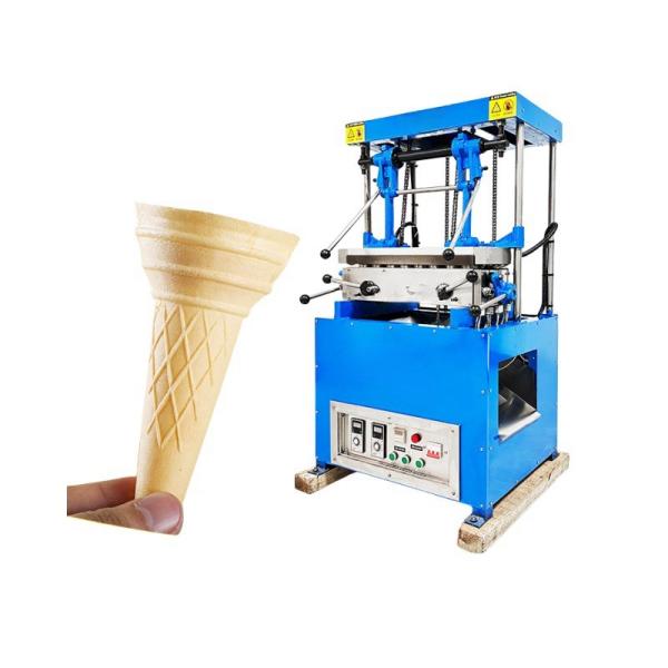 Electric Power Commercial Ice Cream Cone Machine for Crispy Wafer Egg Tray Making
