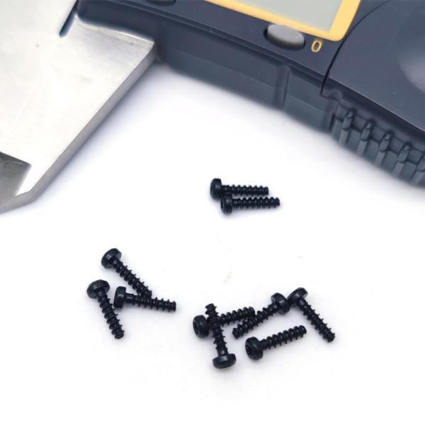 Stainless Steel Black Oxide Torx PT Thread Mini Screw for Plastic