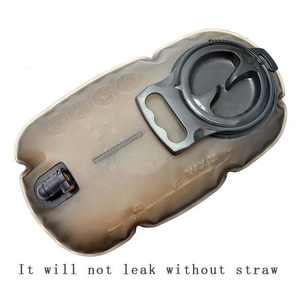 Foldable Silicone Water Bag Safety Large Capacity For Hiking Riding Mountaineering