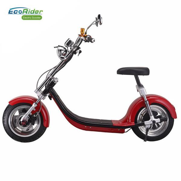 Motorized Lightweight Caiqiees Two Wheel Electric Scooter Citycoco 5h Charging Time