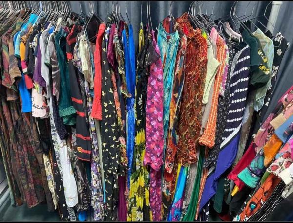 Cotton Polyester Cotton Used Fashion Clothing Fashionable Women Dress
