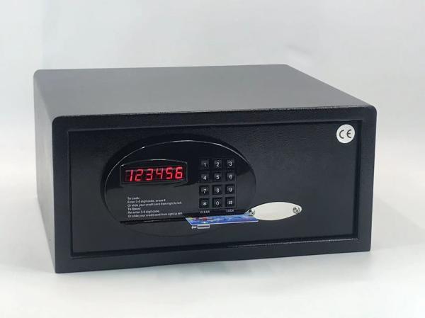 Single Door Wd31 High Security Digital Hotel Safe with Lock Appearance of Depth 301-400mm
