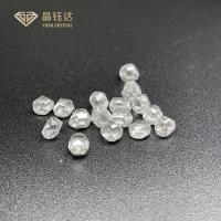 diamant blanc d'ombre de couleur de diamants développé par laboratoire non coupé rugueux de 20.0ct HPHT
