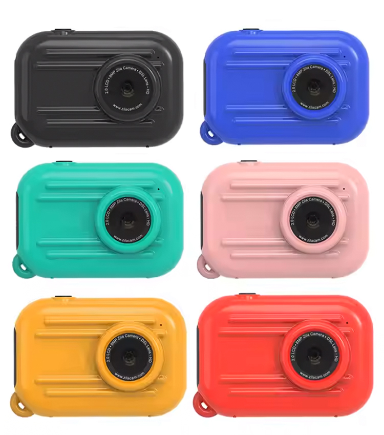 Children's Camera Waterproof Kids Digital Camera 32GB Card  for Boys Girls with Photo Video Recording Christmas Birthday Gift