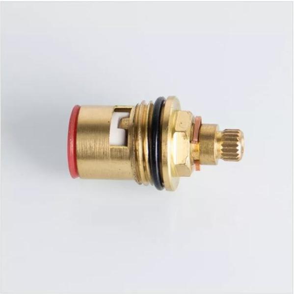 Sanitary Ware Thermostatic Mixing Valve Brass 3/8 1/2 Single Hole Faucet Cartridge