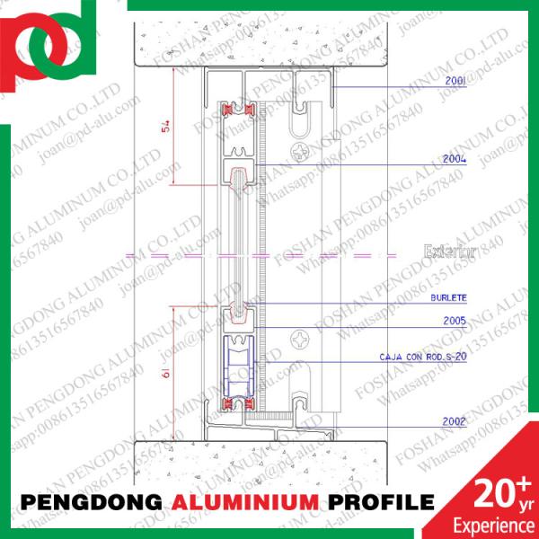 Профили Чили Боливии серебряные бронзовые анодированные алюминиевые штранг-прессование 20 серий