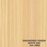 Ash Wood Veneer naturel décoratif reconstitué avec - l'artisanat Fineline d'un grain X806