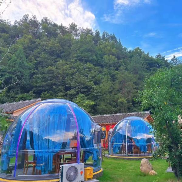 Outdoor PC Home Dome Transparent Bubble Dome Tent For Dining Cafe/Villas/House/Resorts