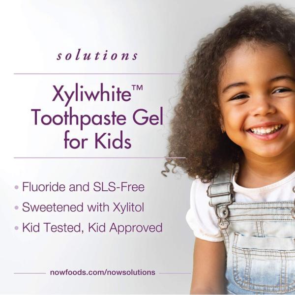 3OZ Foods Solutions Childrens Toothpaste Gel Strawberry Splash Flavor Kid Approved 