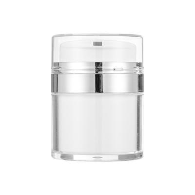 30g 50g 100ml Plastic Airless Cream Lotion Pump Bottle With Leak Proof Sealing