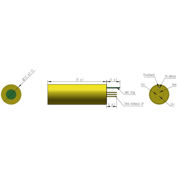 APC Diode Pumped Solid State Laser Head for Versatile Industry Solutions