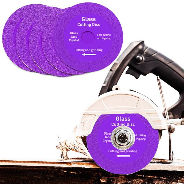 Glass Ceramic Cutting 4'' Diamond Saw Blade 100mm For Angle Grinder