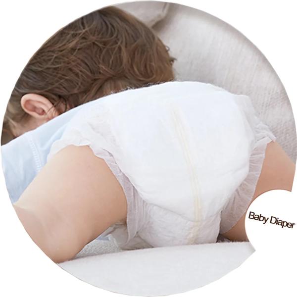 Размер Xxl пеленки младенца изготовленной на заказ метки частного назначения устранимый с фильмом Clothlike