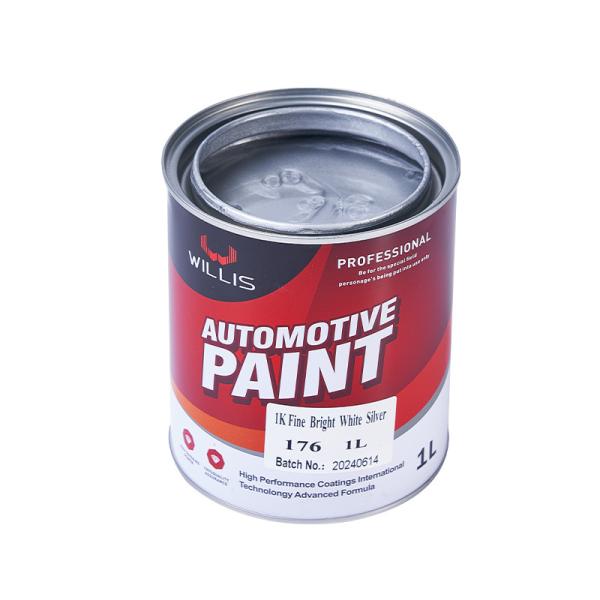 Chrome Effect Pigment Silver Metallic Automotive Paint Colors Weather Resistant