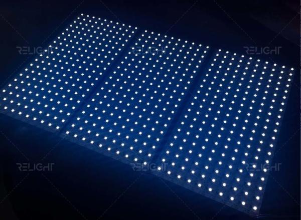 460x230mm Flexible LED Sheet For Ceiling Soft Film Lighting SPI RGBW